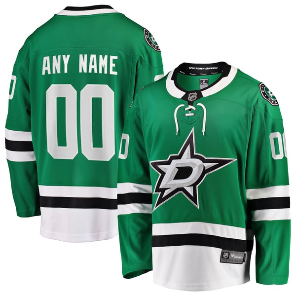 Teams Fans Shop Dallas Stars Fanatics Home Breakaway Jersey - Green