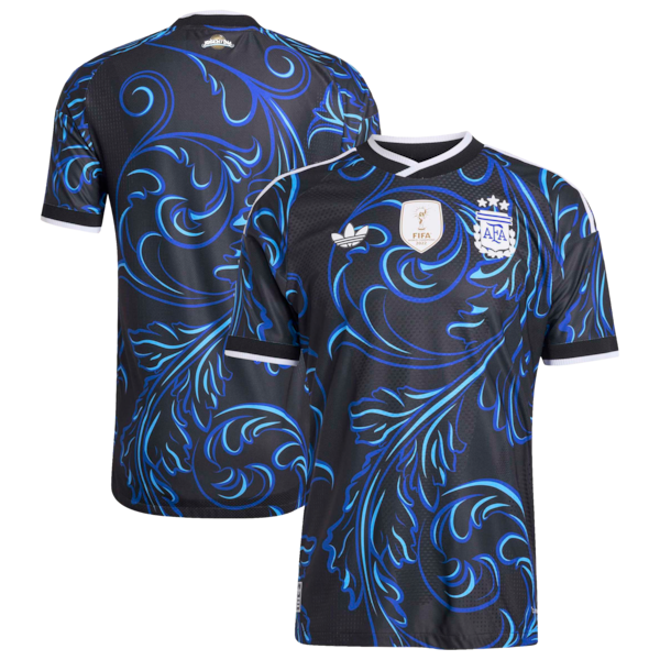 Official-Adidas Argentina National Team 2026 Away Authentic Jersey Black