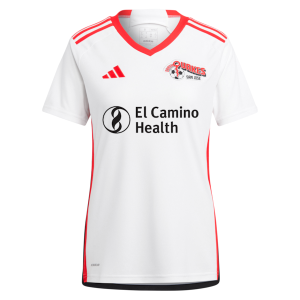 Official-Adidas San Jose Earthquakes Women's 2025 The 50 Kit Replica Custom Jersey White