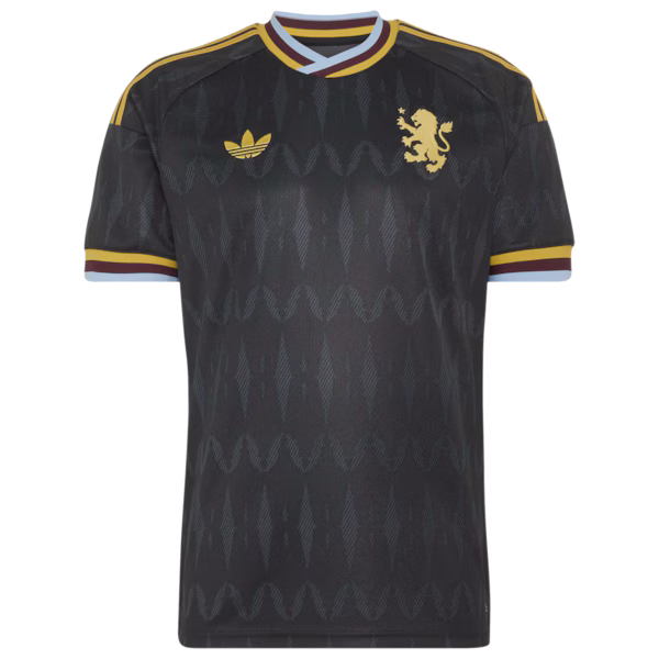 Aston Villa Official-Adidas 2026/27 Away Replica Jersey - Black