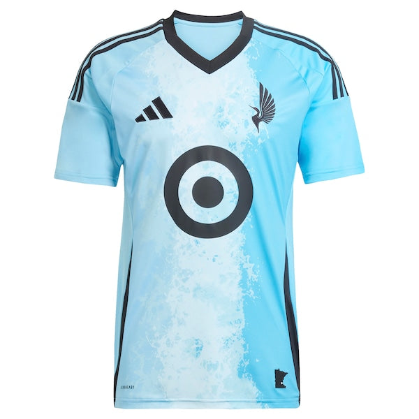 Official-Adidas Minnesota United FC 2025 Convergence Replica Custom Jersey Blue