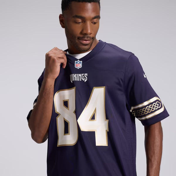 Randy Moss Minnesota Vikings Official-Nike 2026 Rivalries Collection Game Jersey - Purple