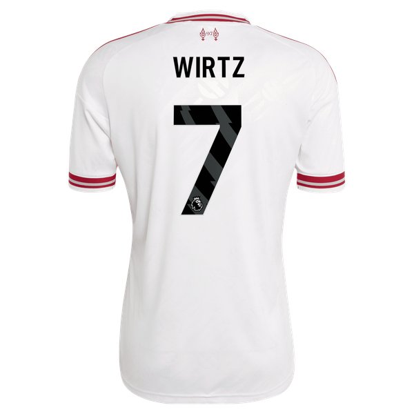 Florian Wirtz Liverpool Official-Adidas 2026/27 Away Replica Jersey - White