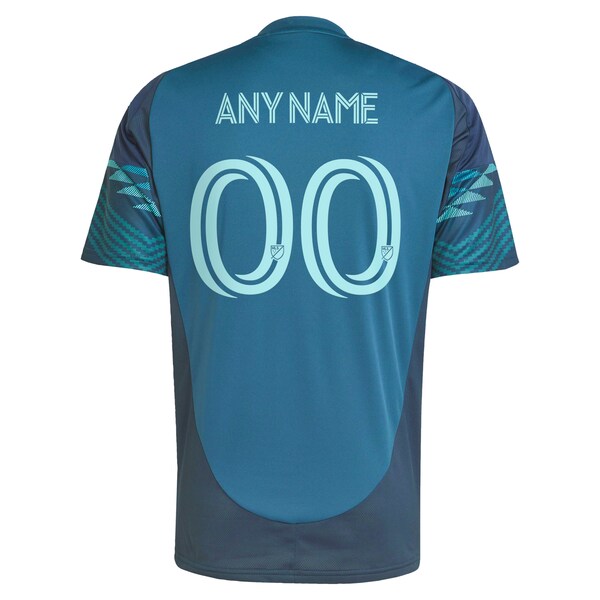 Official-Adidas Seattle Sounders FC 2025 The Salish Sea Kit Replica Custom Jersey Blue