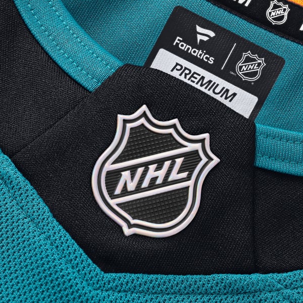 Teams Fans Shop Fanatics San Jose Sharks Home Custom Jersey - Teal