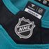 Teams Fans Shop Fanatics San Jose Sharks Home Custom Jersey - Teal