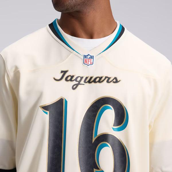 Trevor Lawrence Jacksonville Jaguars Official-Nike 2026 Rivalries Collection Game Jersey - Natural