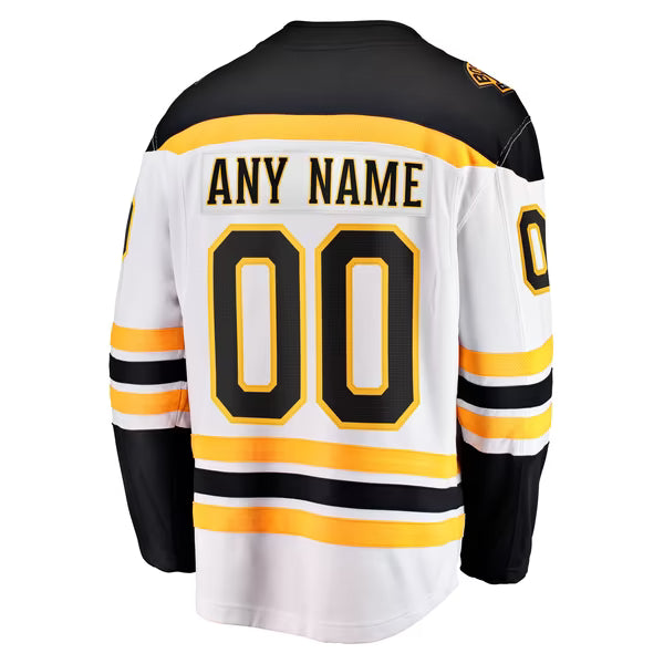 Teams Fans Shop Boston Bruins Fanatics Away Breakaway Custom Jersey