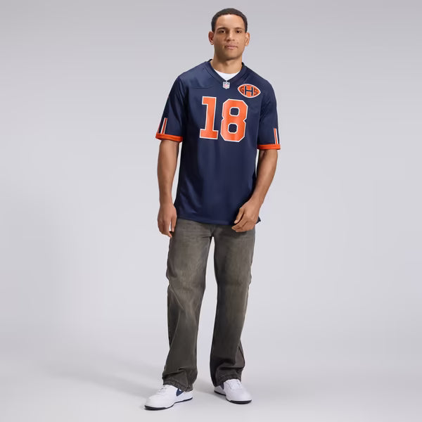 Caleb Williams Chicago Bears Official-Nike 2026 Rivalries Collection Game Jersey - Navy