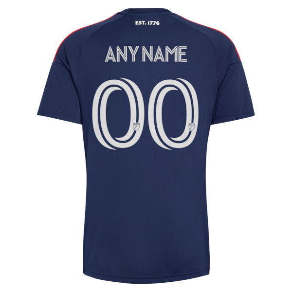 Official-Adidas New England Revolution 2026 Independence Day Replica Custom Jersey Blue