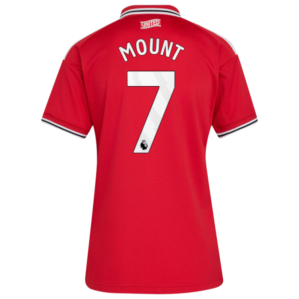 Official-Adidas Mason Mount Manchester United 2026/27 Home Replica Jersey Red