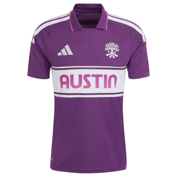 Owen Wolff Austin FC Official-Adidas 2026 Archive Replica Jersey - Purple