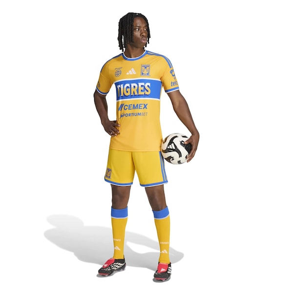 Tigres UANL Official-Adidas 2026/27 Home Replica Jersey - Gold