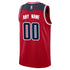 Teams Fans Shop Nike Washington Wizards Custom Swingman Jersey Red