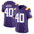 Whit Weeks LSU Tigers Official-Nike Home Game Jersey - Purple