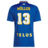 Thomas Müller Vancouver Whitecaps FC Official-Adidas 2026 Archive Replica Jersey - Royal