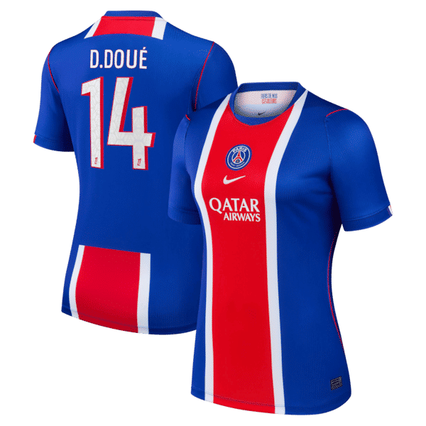 Official-nike Désiré Doué Paris Saint-Germain 2026/27 Home Stadium Replica Jersey Blue