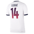 Désiré Doué Paris Saint-Germain Official-nike 2026/27 Away Match Authentic Jersey - White