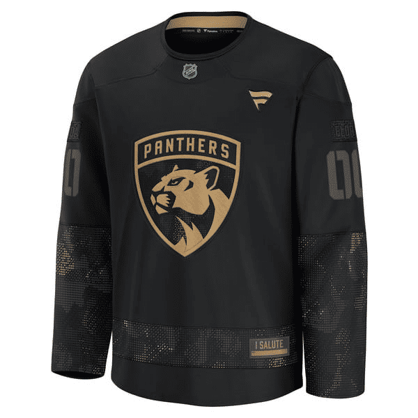 Teams Fans Shop Fanatics Florida Panthers 2024 Military Appreciation Practice Jersey
