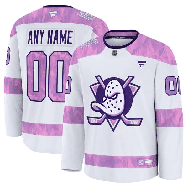 Teams Fans Shop Fanatics Anaheim Ducks Hockey Fights Cancer Practice Jersey
