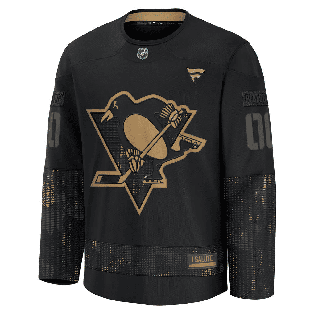 Teams Fans Shop Fanatics Pittsburgh Penguins 2024 Practice Jersey - Black