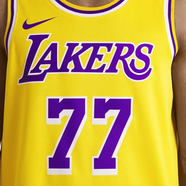 Teams Fans Shop Nike Unisex Luka Dončić Lakers Swingman Jersey Gold