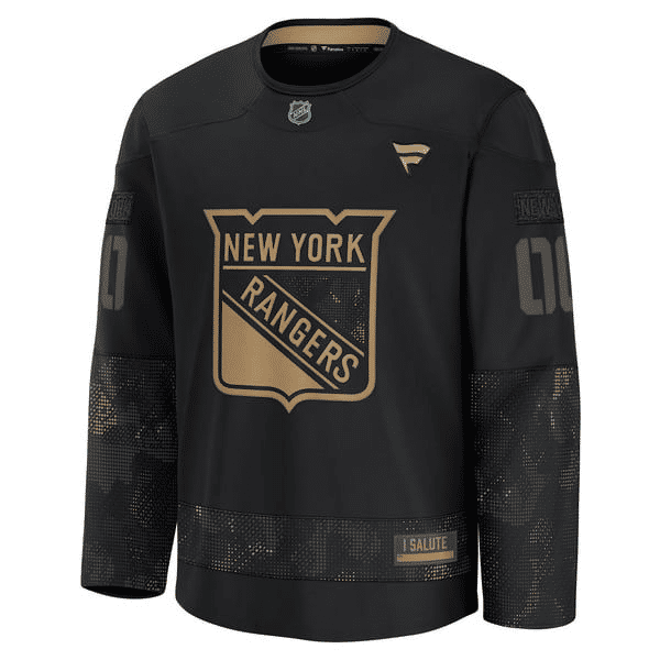 Teams Fans Shop New York Rangers Fanatics 2024 Military Appreciation Practice Jersey