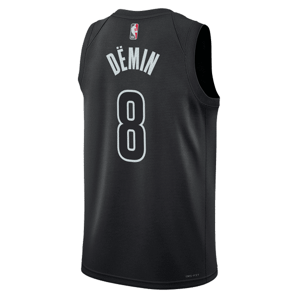 Teams Fans Shop Unisex Jordan Brand Brooklyn Nets Egor Dëmin Jersey