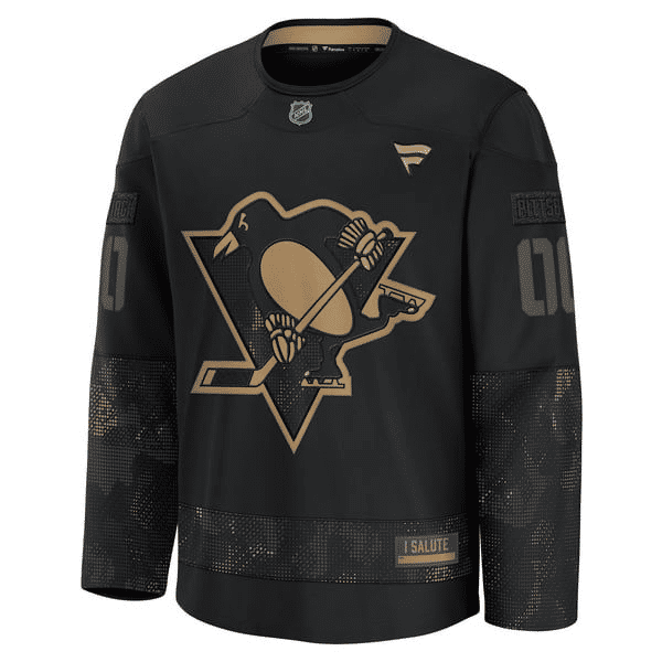 Teams Fans Shop Fanatics Pittsburgh Penguins 2024 Practice Jersey - Black