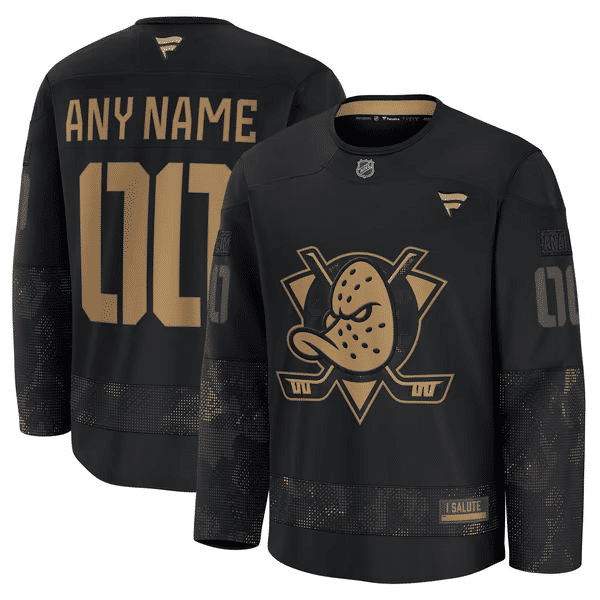 Teams Fans Shop Fanatics Anaheim Ducks 2024 Military Appreciation Jersey