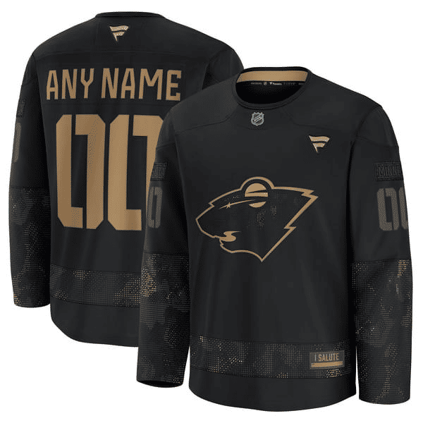Teams Fans Shop Fanatics Minnesota Wild Military Appreciation Jersey