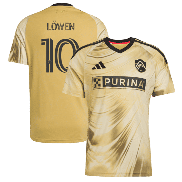 Official-Adidas Eduard Löwen St. Louis CITY SC 2026 The Tina Turner Kit Replica Jersey Yellow