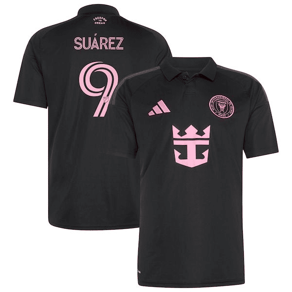 Official-Adidas Luis Suárez Inter Miami CF 2026 Presagio Replica Jersey Black