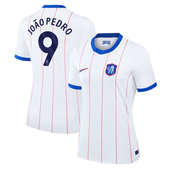 João Pedro Chelsea Official-Nike Women's 2026/27 Third Stadium Replica Jersey - White