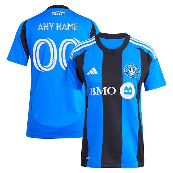 Official-Adidas CF Montreal 2025 Montréal Original Replica Custom Jersey Blue