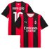 Official-Puma Rafael Leão AC Milan 2026/27 Home Replica Jersey Black/Red