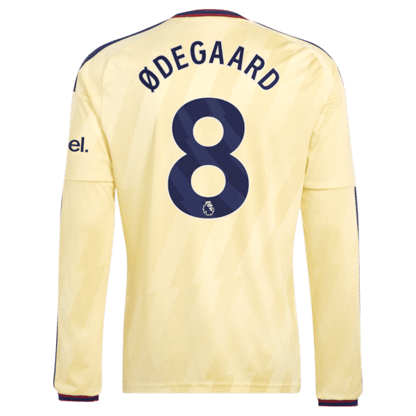 Martin Ødegaard Arsenal Official-Adidas 2026/27 Third Replica Long Sleeve Jersey - Yellow