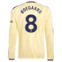 Martin Ødegaard Arsenal Official-Adidas 2026/27 Third Replica Long Sleeve Jersey - Yellow