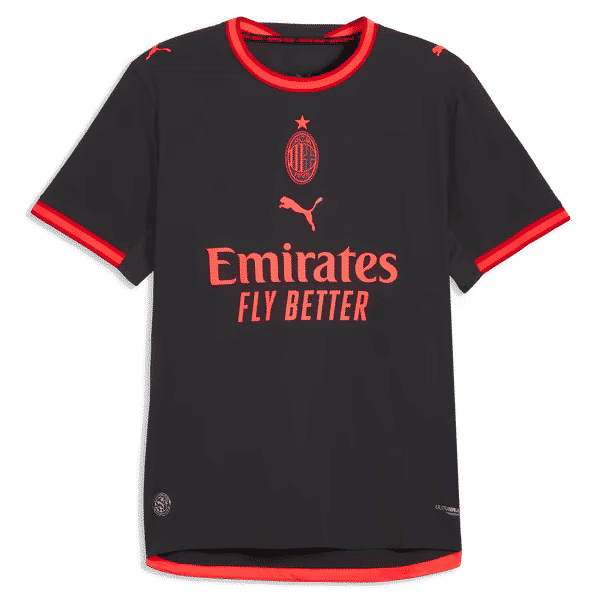 Rafael Leão AC Milan Official-Puma 2026/27 Third On-Field Authentic Jersey - Gray