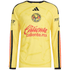 Club America Official-Adidas 2026/27 Home On-Field Authentic Long Sleeve Jersey - Yellow