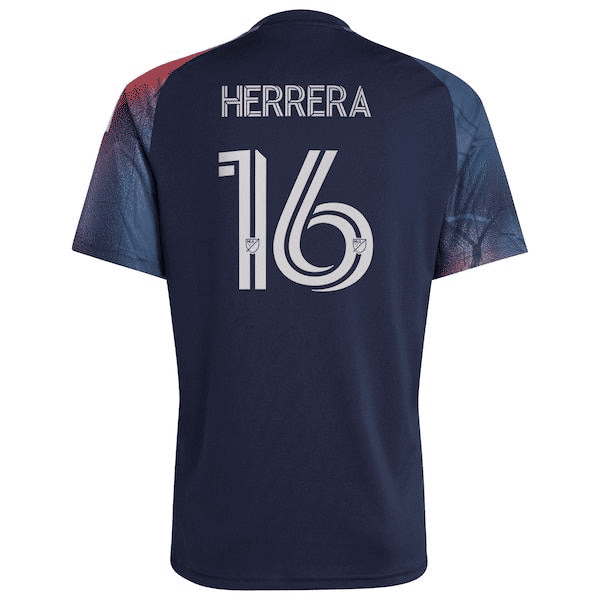 Official-Adidas Héctor Herrera Houston Dynamo FC 2026 Mission Control Replica Jersey Blue