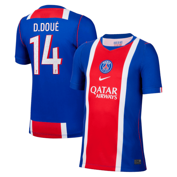 Official-nike Désiré Doué Paris Saint-Germain 2026/27 Home Stadium Replica Jersey Blue