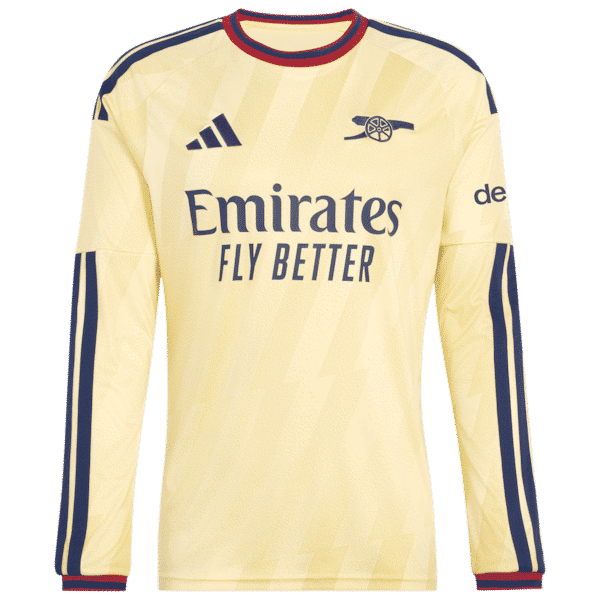 Martin Ødegaard Arsenal Official-Adidas 2026/27 Third Replica Long Sleeve Jersey - Yellow