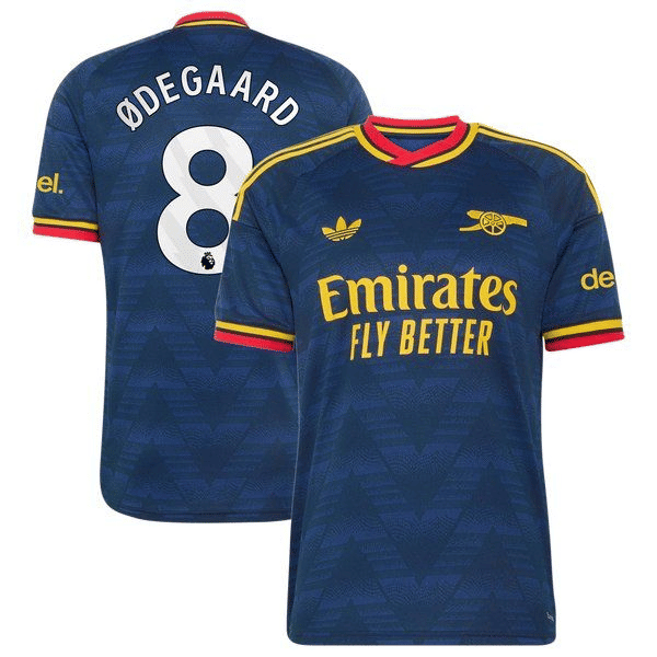 Martin Ødegaard Arsenal Official-Adidas 2026/27 Away Replica Jersey - Navy