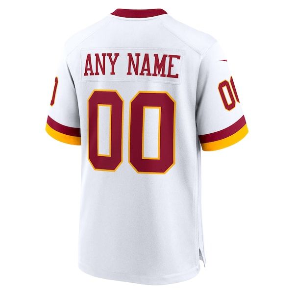 Official-nike Washington Commanders Custom Game Jersey White