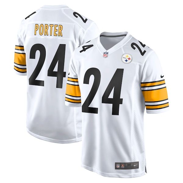 Official-nike Joey Porter Jr. Pittsburgh Steelers Away Game Jersey White