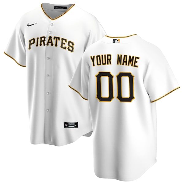 Official-Nike Paul Skenes Pittsburgh Pirates Home Replica Jersey White