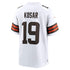 Official-Nike Bernie Kosar Cleveland Browns Retired Player Game Jersey White