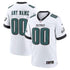 Official-nike Philadelphia Eagles Custom Game Jersey White