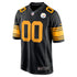 Official-nike Pittsburgh Steelers Custom Game Jersey Black